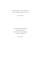 Veneers and Facades: A Re-evaluation of the Status and Meaning of Napier's Art Deco