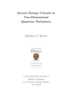 Inverse Energy Cascade in Two-Dimensional Quantum Turbulence