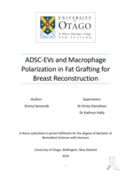 ADSC-EVs and Macrophage Polarization in Fat Grafting for Breast Reconstruction