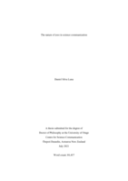 The nature of awe in science communication