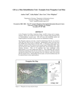 GIS as a mine rehabilitation tool: examples from Wangaloa Coal Mine
