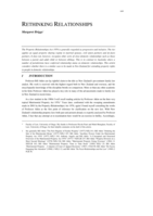 Rethinking Relationships