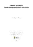 Travelling towards 2050: Climate change, storytelling and the future of travel
