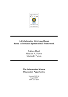 A collaborative Web-based issue based information system (IBIS) framework