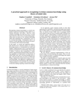 A practical approach to recognising Lewisian common knowledge using theory-of-mind rules
