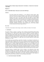 Social perceptions of climate change in Queenstown's ski industry: a framework of contextual vulnerability