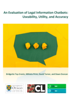 An Evaluation of Legal Information Chatbots: Useability, Utility, and Accuracy
