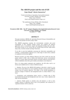 The ARGOS project and the role of GIS