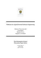 Platforms for agent-oriented software