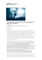 False zombie arguments about illicit tobacco shouldn’t be given any more oxygen
