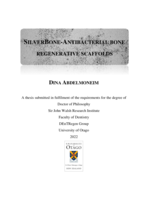 Silverbone-antibacterial bone regenerative scaffolds