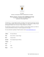 Reweti Kohere's Model Village