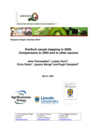 Kiwifruit casual mapping in 2008 : comparisons to 2005 and to other sectors