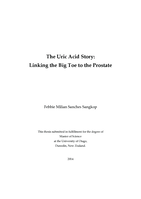 The Uric Acid Story: Linking the Big Toe to the Prostate