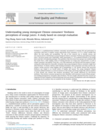 Understanding young immigrant Chinese consumers’ freshness perceptions of orange juices: A study based on concept evaluation