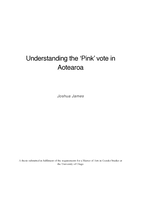 Understanding the ‘Pink’ vote in Aotearoa