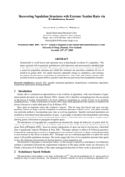 Discovering population structures with extreme fixation rates via evolutionary search