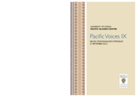 Pacific Voices IX: Abstracts for the Pacific Postgraduate Symposium 2012