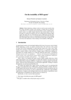 On the testability of BDI agents