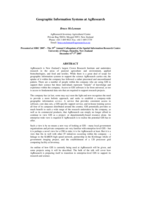 Geographic information systems at AgResearch