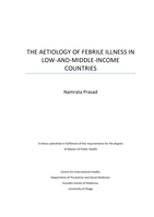 The aetiology of febrile illness in low-and-middle income countries
