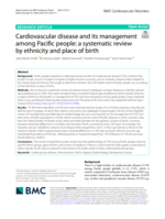 Cardiovascular disease and its management among Pacific people: a systematic review by ethnicity and place of birth