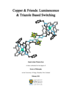 Copper & friends: Luminescence & triazole based switching
