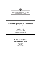 A distributed architecture for environmental information systems