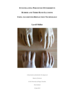 Investigating Perceived Ownership in Rubber and Third Hand Illusions Using Augmented Reflection Technology