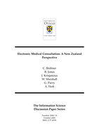 Electronic medical consultation: A New Zealand perspective