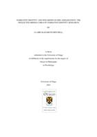 Narrative identity and wellbeing in mid-adolescence: The neglected middle child in narrative identity research