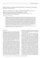 Resource selection of wild-caught and captive reared juvenile tuatara (Sphenodon punctatus) during the establishment phase of a reintroduction: a comparison of wild-caught and captive-reared juveniles