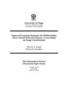 Improved learning strategies for multimodular fuzzy neural network systems: a case study on image classification