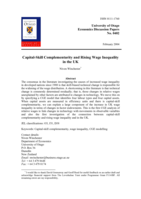 Capital-skill complementarity and rising wage inequality in the UK