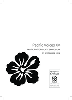 Pacific Voices XV: Abstracts for the Pacific Postgraduate Symposium 2018