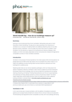 World Ventil8 Day – How do our buildings measure up?
