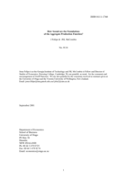 How sound are the foundations of the aggregate production function?