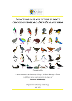 Impacts of past and future climate change on Aotearoa New Zealand birds