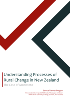 Understanding Processes of Rural Change in New Zealand: The Case of Maniototo
