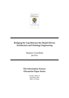 Bridging the gap between the Model-Driven Architecture and ontology engineering