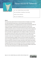 Food Waste: A Healthcare Study