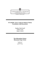 FULSOME: Fuzzy logic for software metric practitioners and researchers