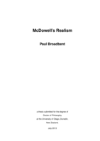 McDowell's Realism