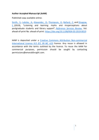 Listening and learning: myths and misperceptions about postgraduate students and library support