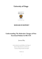 Understanding The Molecular Changes of Post Exertional Malaise In ME/CFS