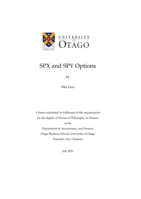 SPX and SPY options