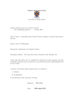 Accelerating deep neural network training on optical interconnect systems