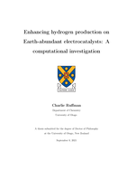 Enhancing hydrogen production on Earth-abundant electrocatalysts: A computational investigation
