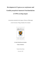 Development of Cryptococcus neoformans and Candida parapsilosis lanosterol 14α-demethylase (CYP51) as drug targets