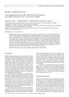 Cost comparison between GPS- and VHF-based telemetry: case study of feral cats Felis catus in New Zealand